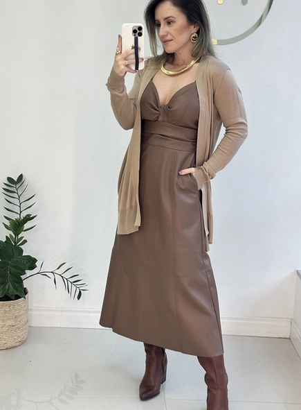 cardigan mullet liso valentina