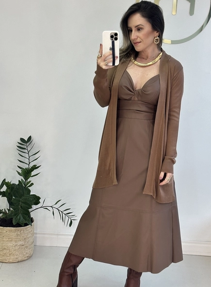 cardigan mullet liso valentina