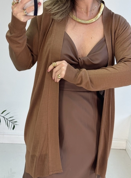 cardigan mullet liso valentina