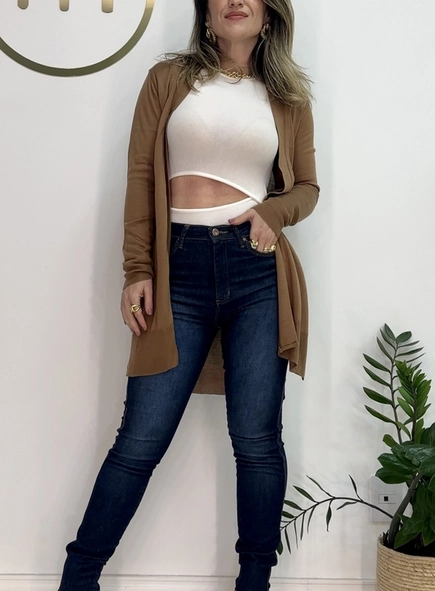 cardigan mullet liso valentina