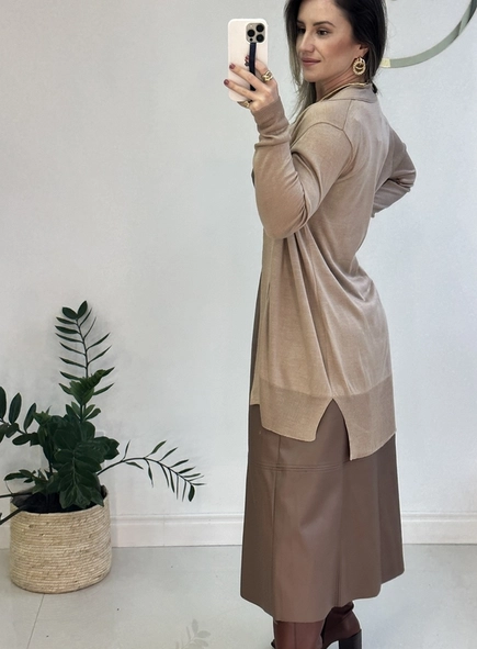 cardigan mullet liso valentina