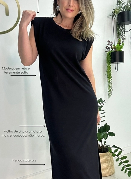 vestido midi muscle moletinho sarah
