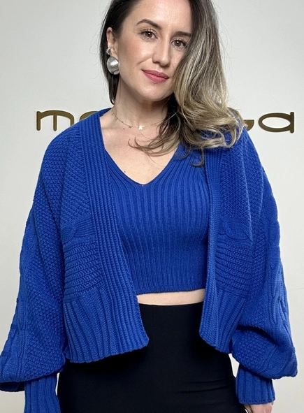 twinset tricot com regata katia