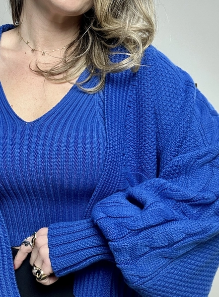 twinset tricot com regata katia