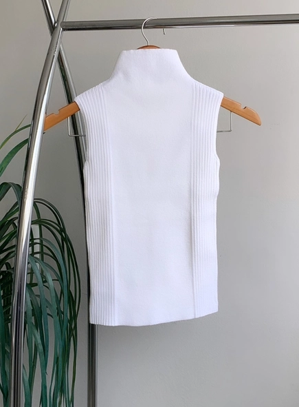 regata tricot gola alta karine