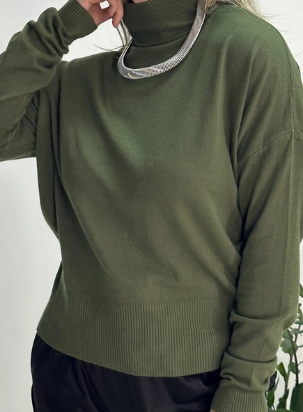 blusa tricot modal gola alta luana