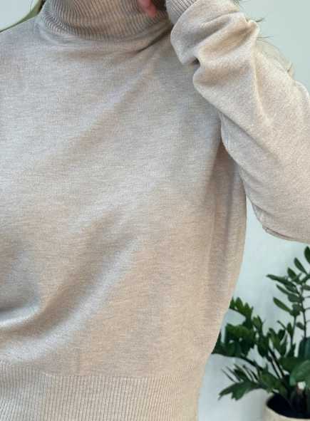 blusa tricot modal gola alta luana
