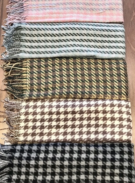 pashmina pied poule