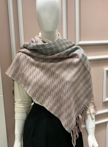 pashmina pied poule