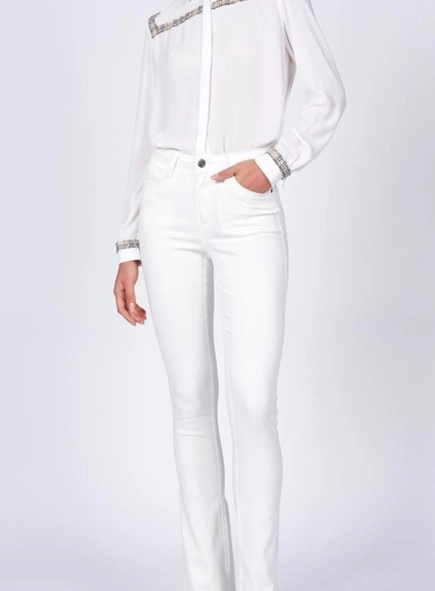 calca jeans dudalina bootcut essentials