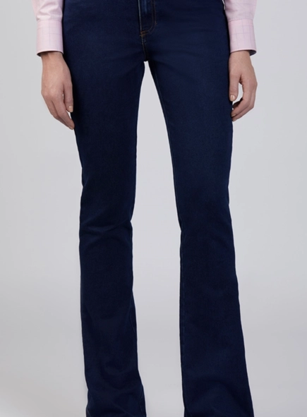 calca jeans dudalina bootcut essentials