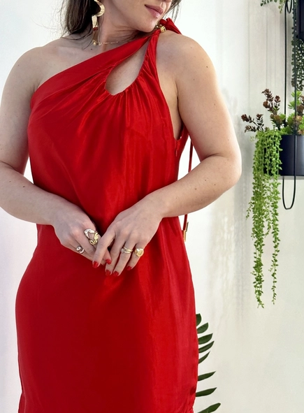 vestido curto nicolly open