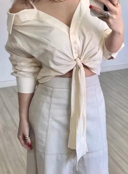 camisa amarracao monica open