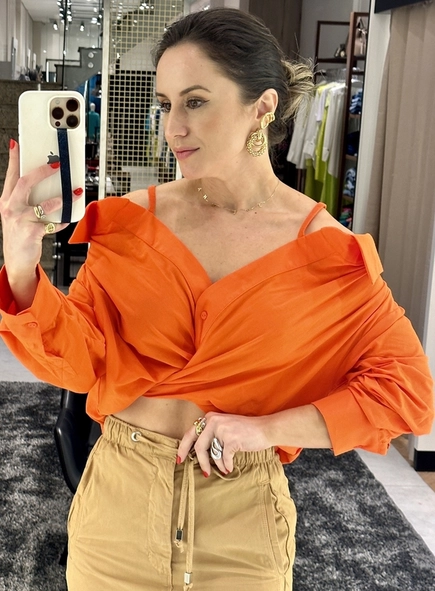 camisa amarracao monica open