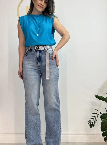 calca jeans reta bianca open