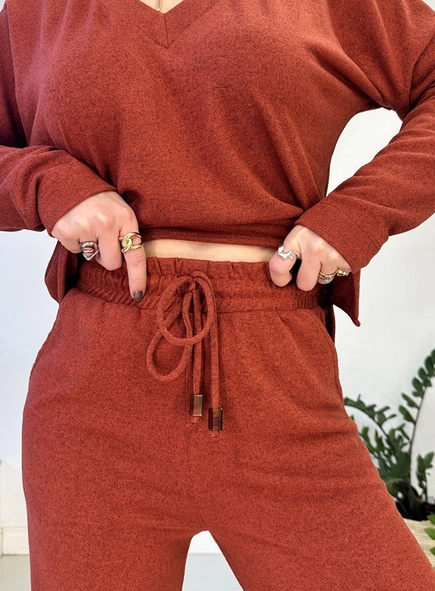 conjunto c/ calça dec. v veneza