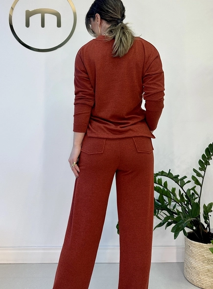conjunto c/ calça dec. v veneza