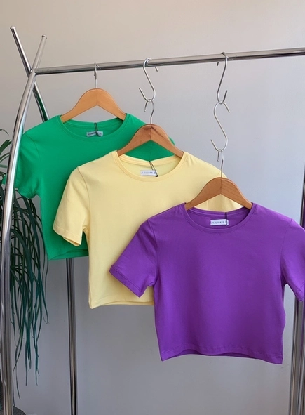 blusa cropped básica mc cotton lara