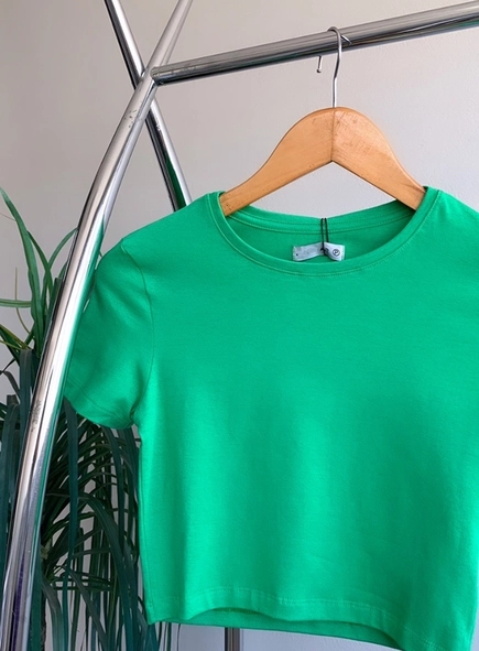 blusa cropped básica mc cotton lara