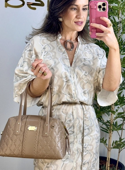vestido forum linho golden