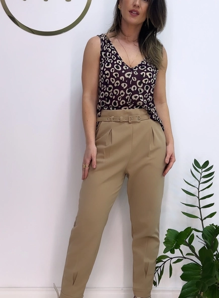 calça malha crepe luíza