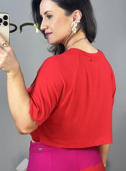 blusa open scarlet