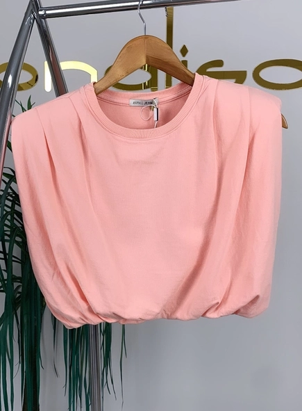 Blusa muscle animale jeans cropped
