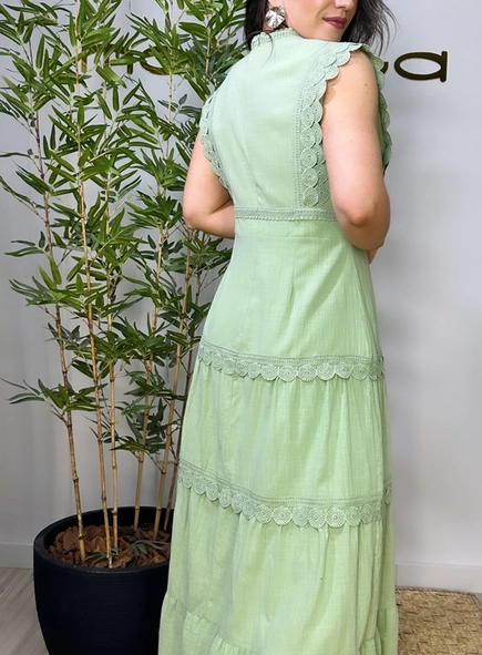 vestido guipir angelica