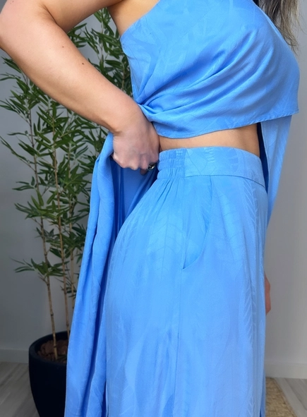 conjunto calça e bata alongada brisa