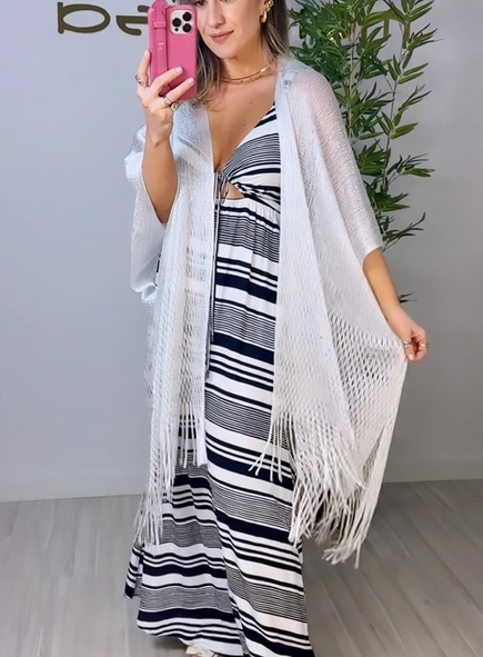 kimono fios lurex