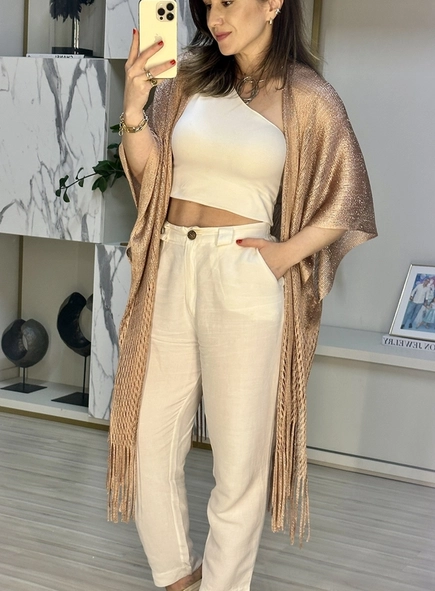 kimono fios lurex