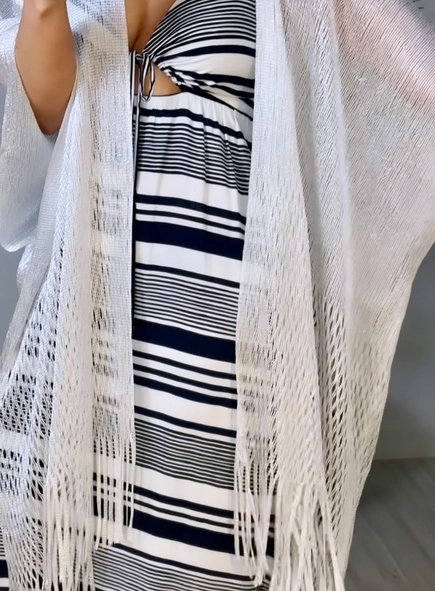 kimono fios lurex