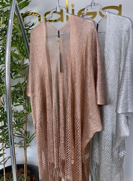kimono fios lurex