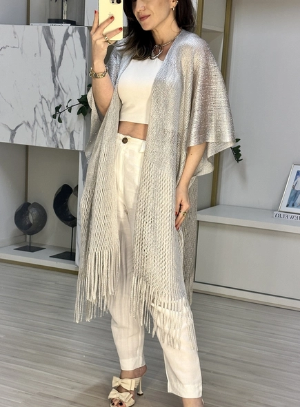 kimono fios lurex