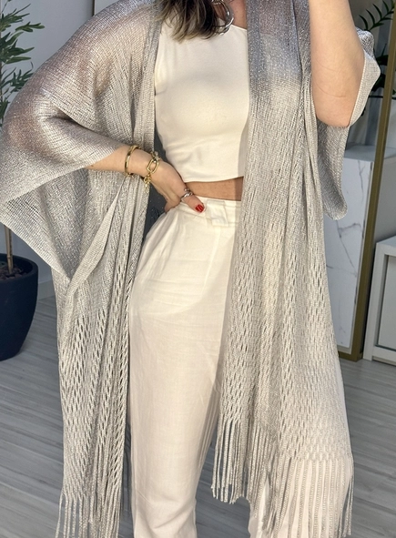 kimono fios lurex