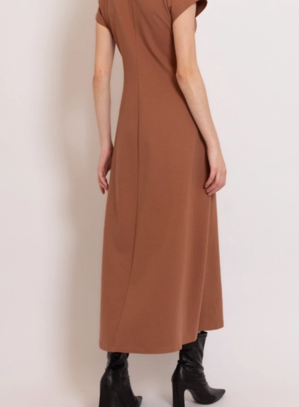 vestido maxi quinua malha italiana borda barroca
