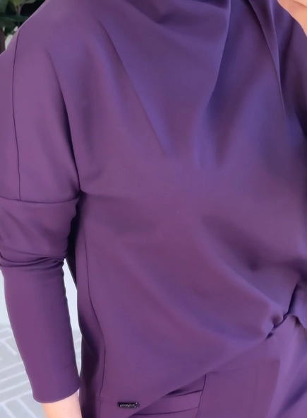 blusa ampla ml luxury borda barroca
