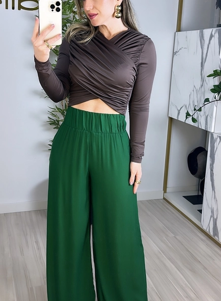 calça forum ampla gretha