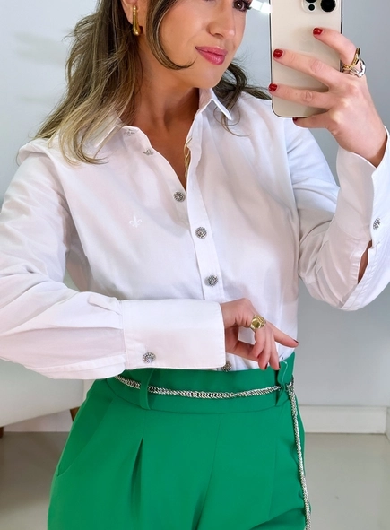 camisa dudalina slim lisa ml