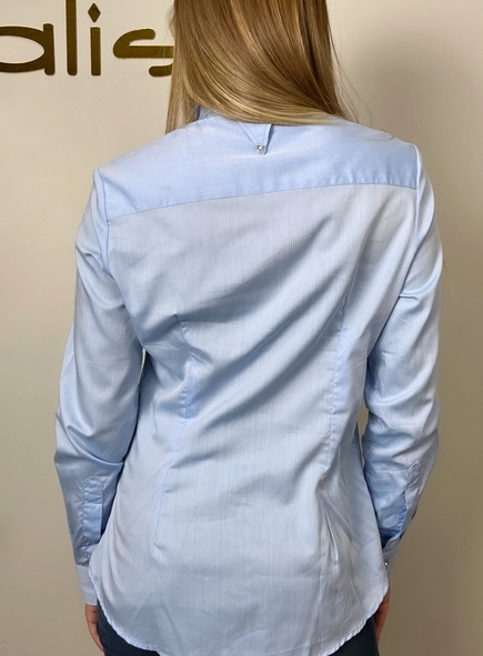 camisa dudalina slim maq listrado