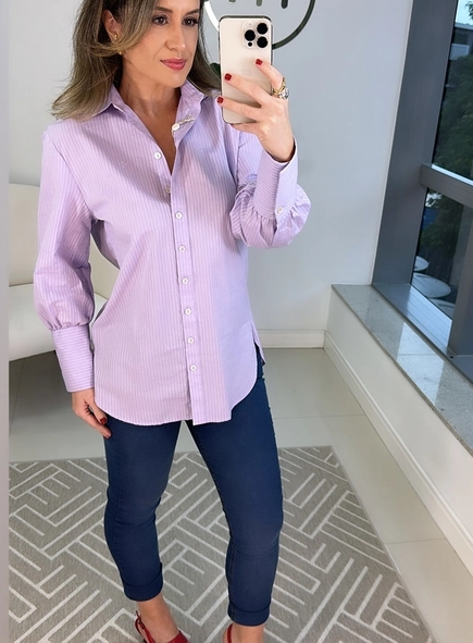 camisa dudalina oversized ml