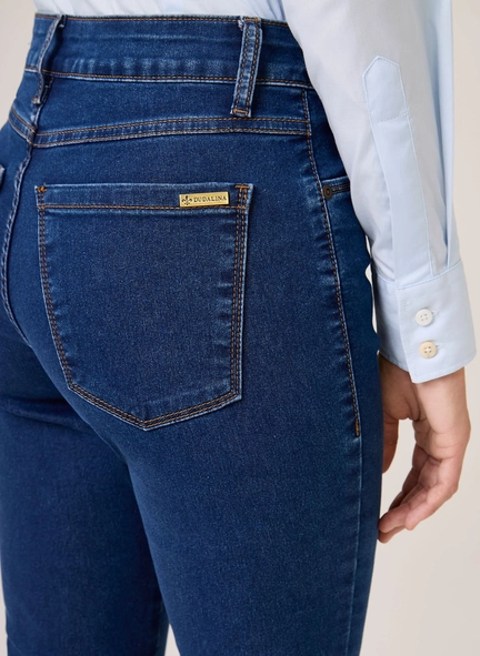 calça jeans bootcut essentials dudalina