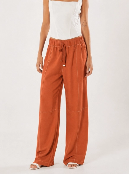 calça open pesponto