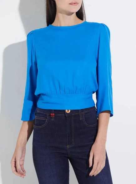 blusa meia manga forum gretha premium