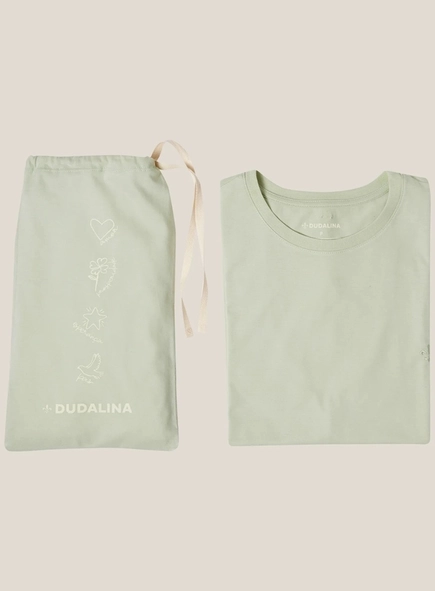 camiseta dudalina orgânica gift
