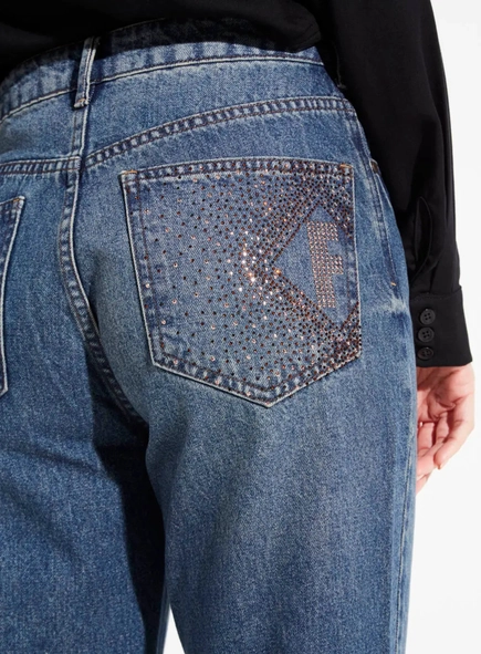 calça jeans mom lola forum