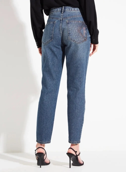 calça jeans mom lola forum