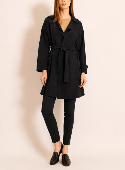 trench coat block borda barroca