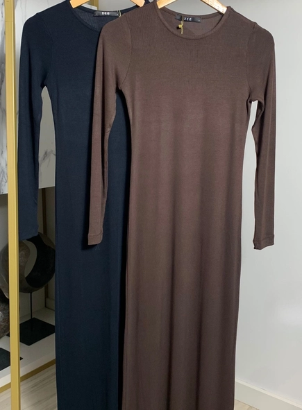 Vestido malha manga longa sarah