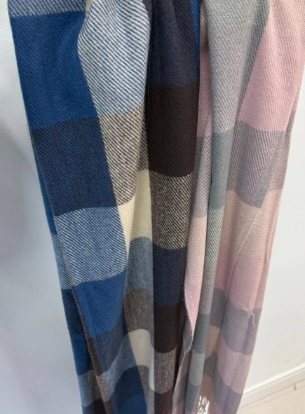 pashmina xadrez maxi